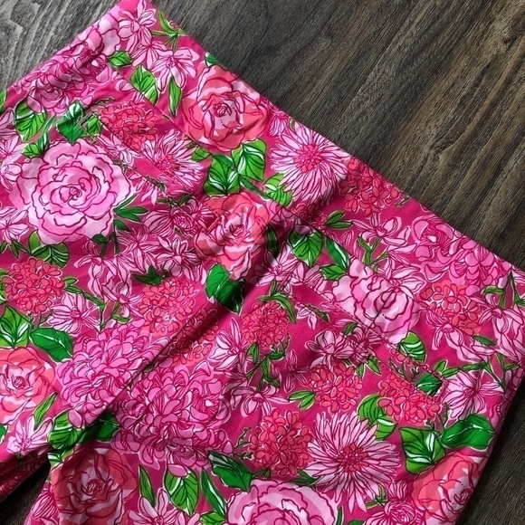 Lilly Pulitzer Palm Beach Fit Floral Crop Pant - Picture 6 of 8